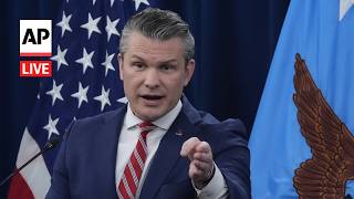  Pete Hegseth Holds Pentagon Briefing On The Iran War