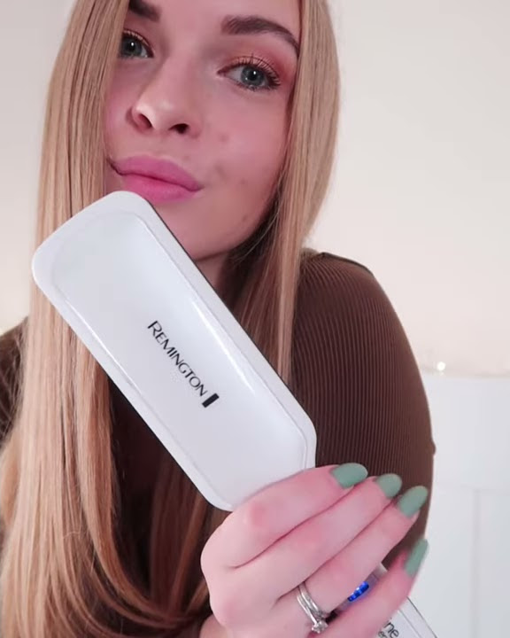 Выпрямитель с широкими пластинами Remington Shine Therapy S8550: наши ...