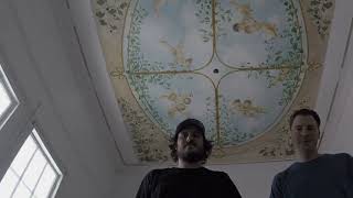 Large Ceiling Mural Installation  - Time Lapse