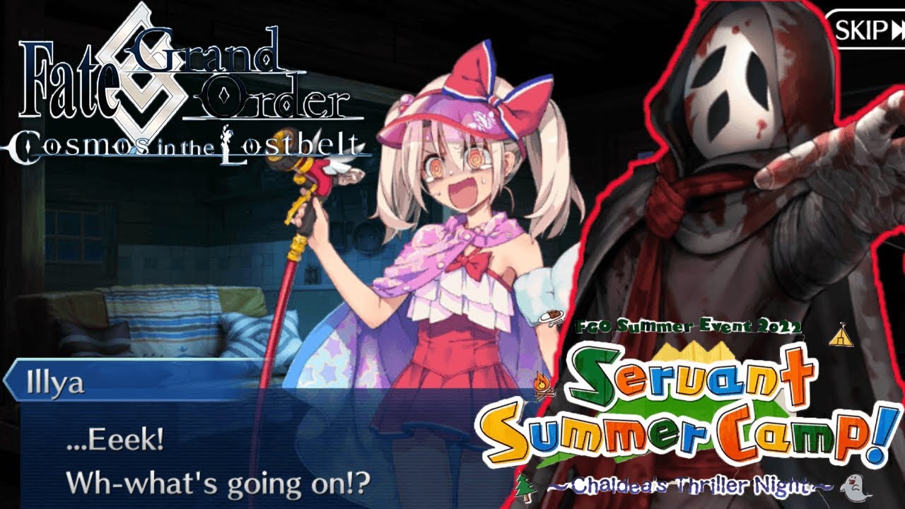 First Night at The Summer Camp with Emiya Guardian of Kitchen | FGO | Servant Summer Camp in 4K