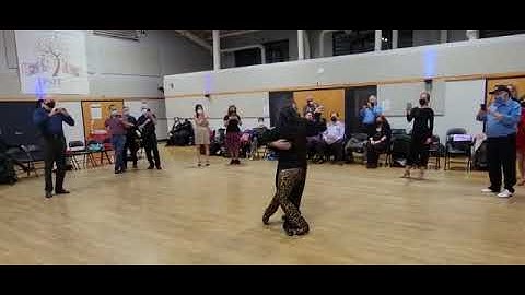 Sacada class demo by Helen Wang - Princeton Vivatango