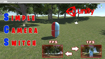 Unity - Simple Camera Switch Using Single Camera - Camera Switch FPS and TPS Mode Easy |PG Tutorials