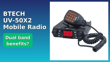 REVIEW (2025): BTECH UV-50X2 Mobile Radio. Features.