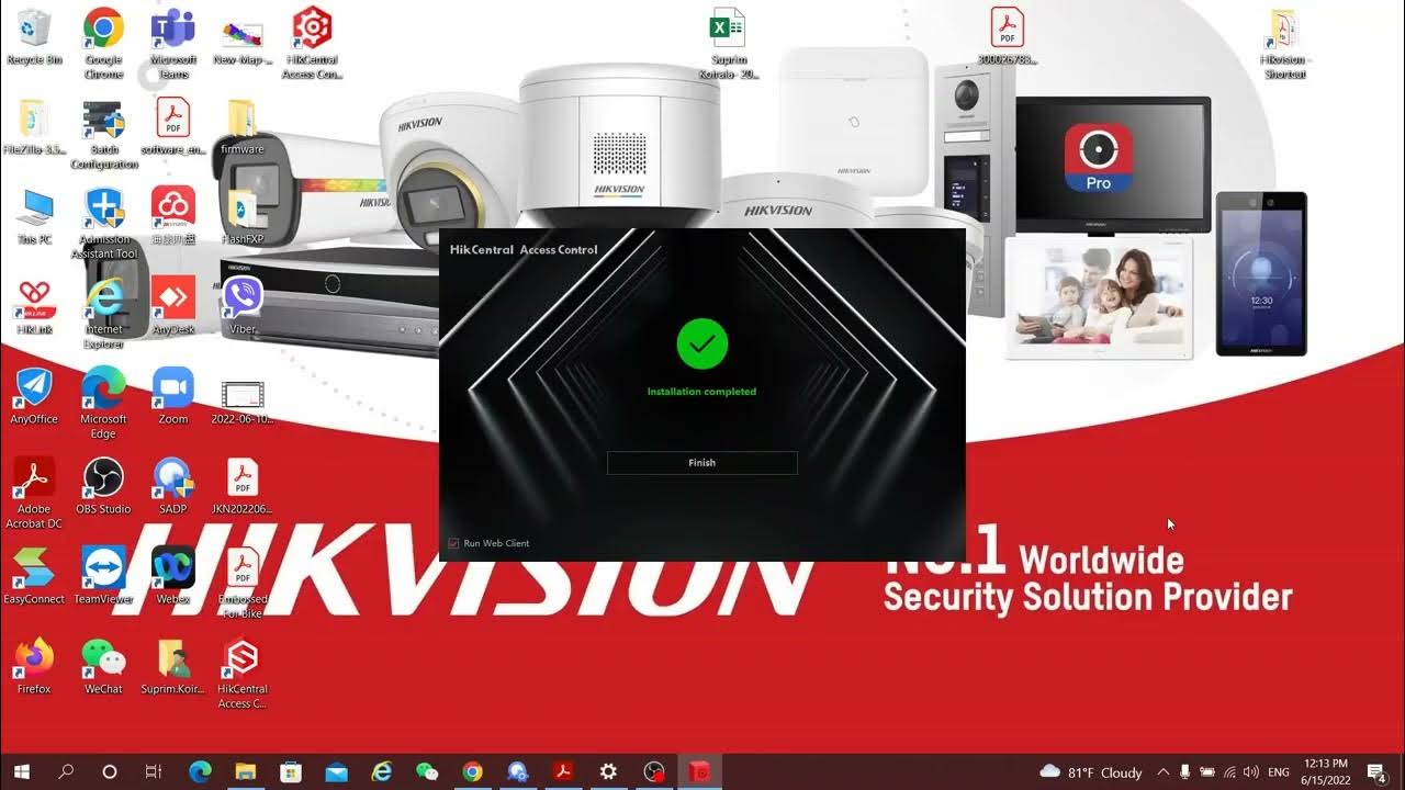 How to download install and activate license in hikcentral access