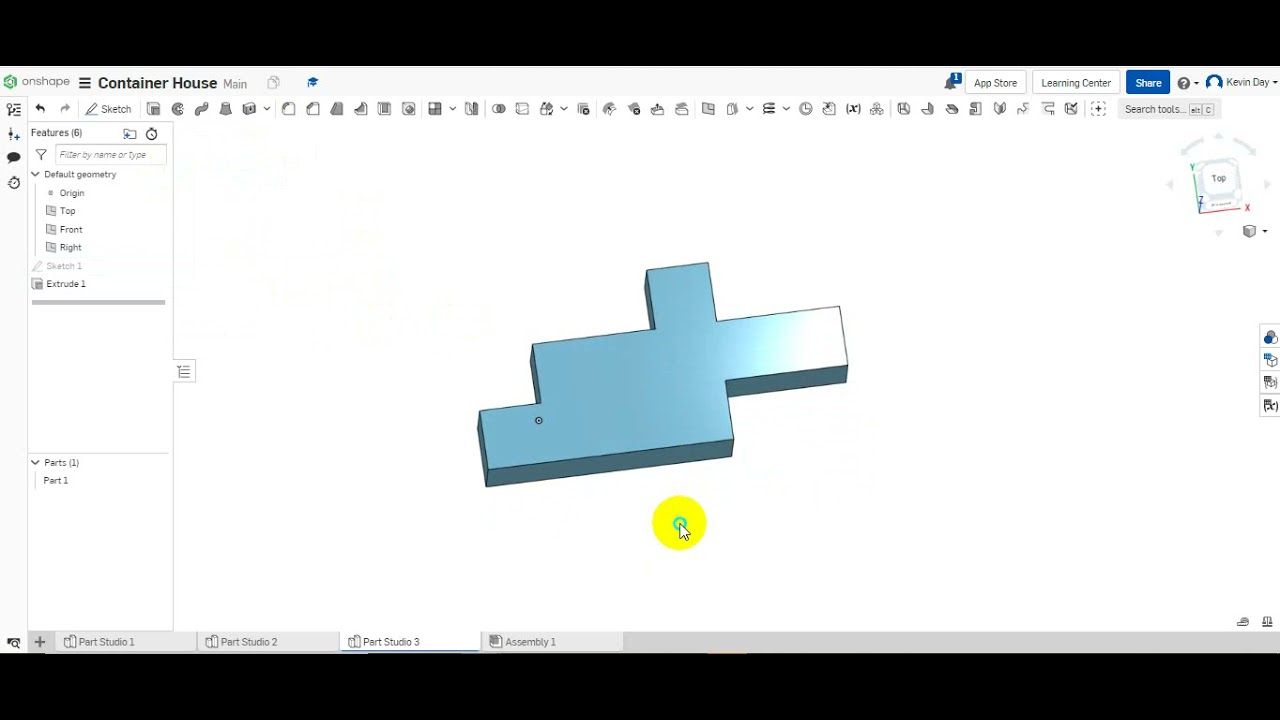 Container House Project: Video 1- Onshape -Main Structure - YouTube