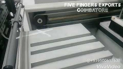 Automatic W Cut Punching Machine | Multipurpose Machine | Five Fingers Exports