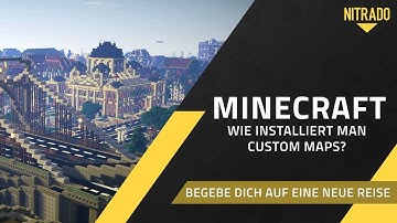 Eigene Minecraft Map auf Nitrado Server hochladen | Custom Maps einfach installieren