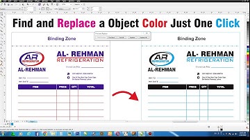 How to Replace Colors in Coreldraw | How to Change Color | CorelDraw Tutorial | CorelwaliSarkar