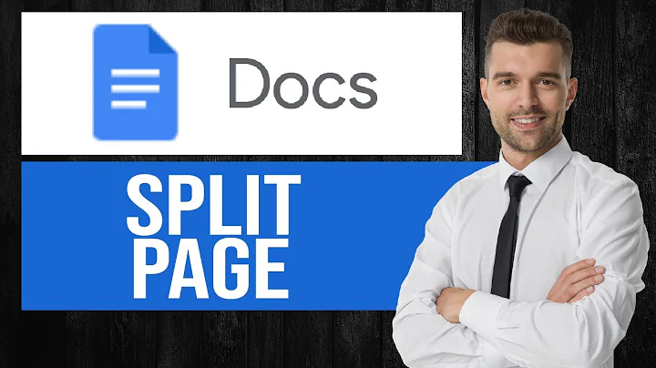 How to Split Page in Google Docs | Create Page Break