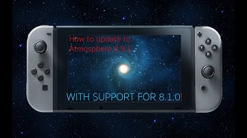 How to update Atmosphère to the latest 0.9.1 with support for Switch FW 8.1.0!