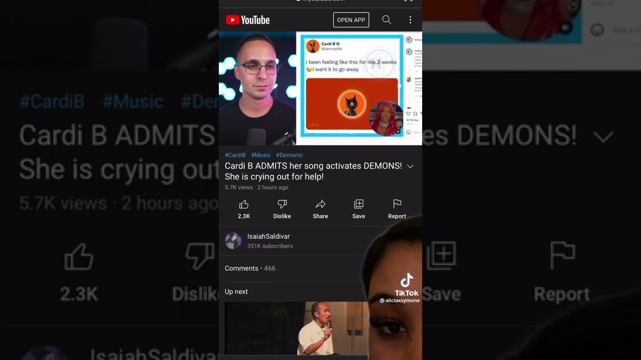 Cardi B Says Her Songs Activate Demons www.youtube.com