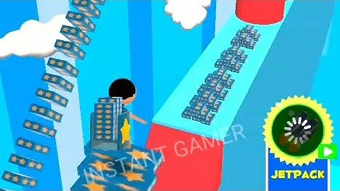 Stair run - All Levels Gameplay Android,iOS (Levels 71-80 ) Walkthrough,