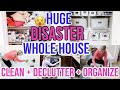 NEW WHOLE HOUSE CLEAN, DECLUTTER & ORGANIZE WITH ME 2020 | CLEANING MOTIVATION | ALL DAY SPEED CLEAN