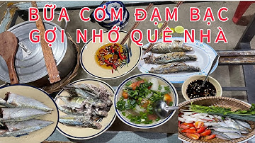 BỮA CƠM ĐẠM BẠC GỢI NHỚ QUÊ NHÀ | CƠM QUÊ MIỀN TÂY #anhemxómdừavlog