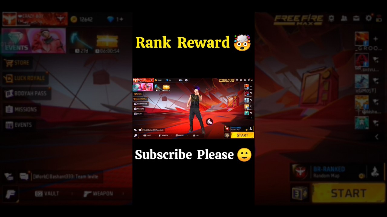 New Rank Reward 🤯 