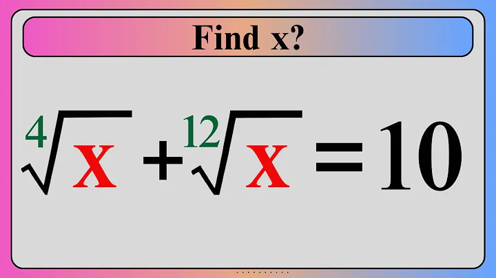 Nice Algebra Math Simplification Problem | Find the Value of X|Find all Real Roots for X