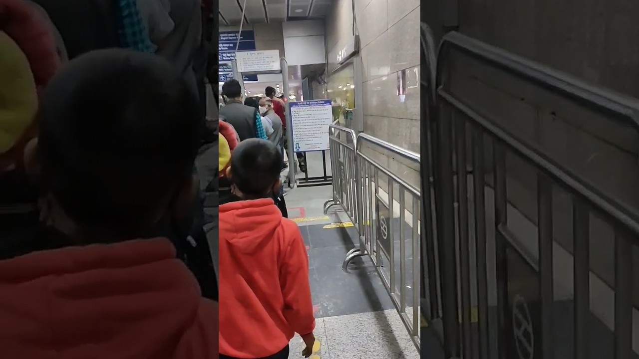 New Delhi Metro Station || Security Check Point 💫 