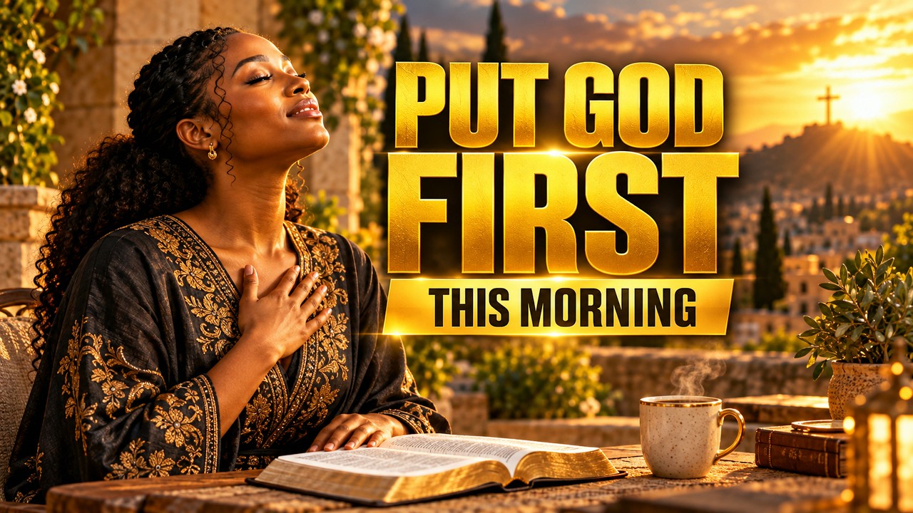 PUT GOD FIRST THIS MORNING | Powerful Prayer to Start Your Day With ...