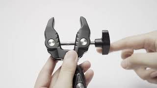 Ulanzi R094 Metal Super Clamp com cabeça esférica dupla Magic Arm