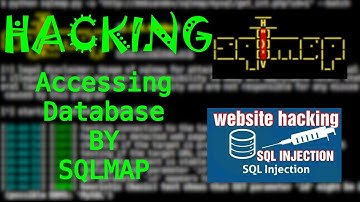 Web Testing Accessing database by Sqlmap! | Educational purposes only