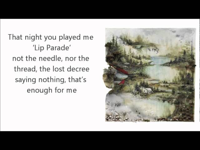 Bon Iver- Holocene w/Lyrics class=