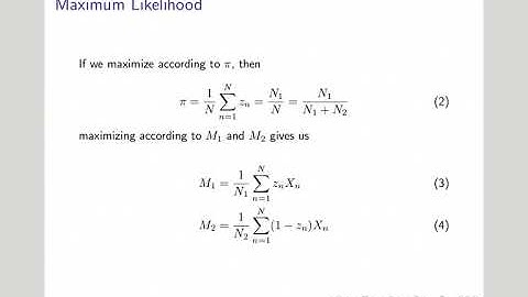 08 Linear Classification, pt 3/3   Generative Models
