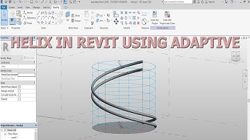 Revit Helix/Spiral Using Adaptive Family Component Tutorial