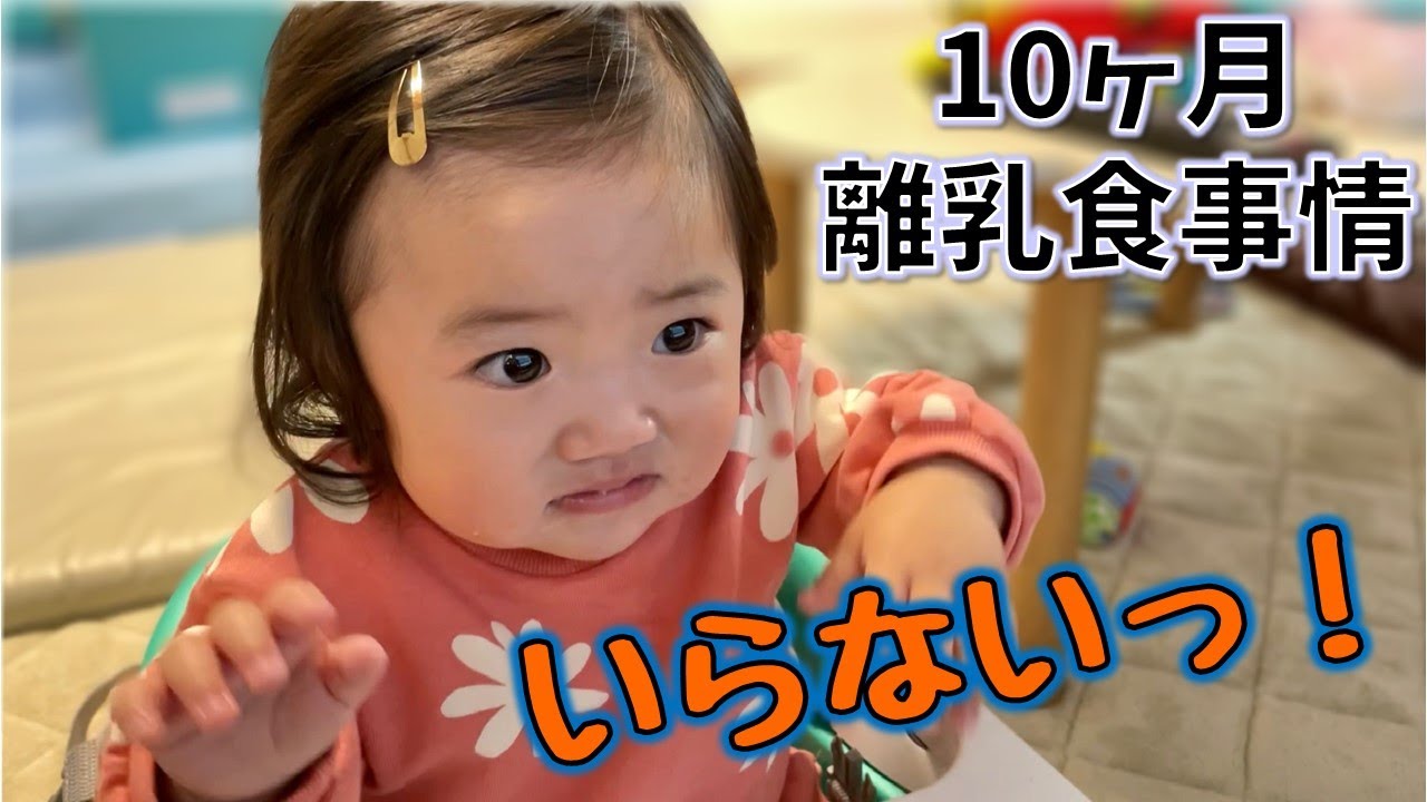 【生後10ヶ月】かたくなに離乳食を食べない赤ちゃんの現状。