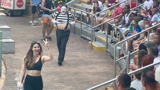 Get Ready to Laugh with Mime Tom at SeaWorld Orlando | Tom the Mime