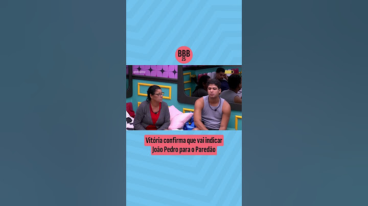 BBB 25: Vitória CONFIRMA indicação de João Pedro ao Paredão pela PRIMEIRA VEZ!