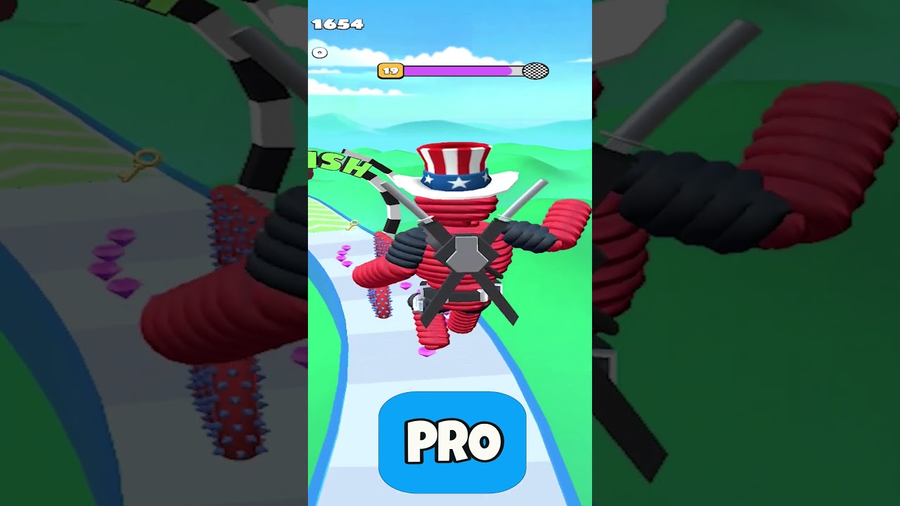 Rope Man Run - Noob vs Pro vs Hacker 