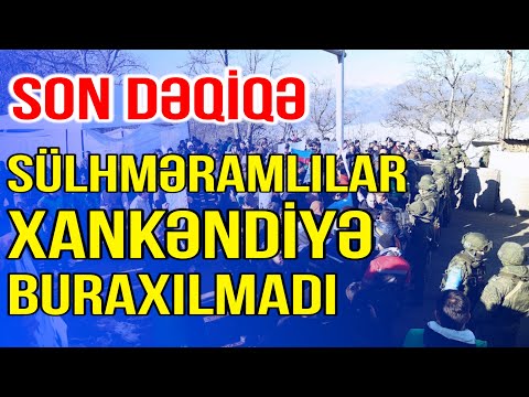 Moskvaya tərs ŞAPALAQ: Sülhməramlılar Xankəndiyə buraxılmadı - Xəbəriniz Var? - Media Turk TV