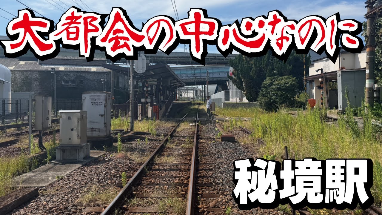 【秘境駅】大阪西成の果てにある利用者数最下位の駅に行ってみたらヤバい状態だった