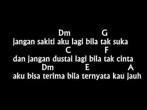 Chord \u0026 Lirik Radja - Jangan Sakiti Aku Lagi