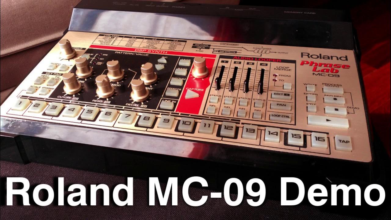 [DEMO] Roland MC09 YouTube