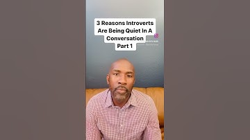 3 Reasons Introverts Are Quiet In A Conversation #introvert #infj #introvertlife