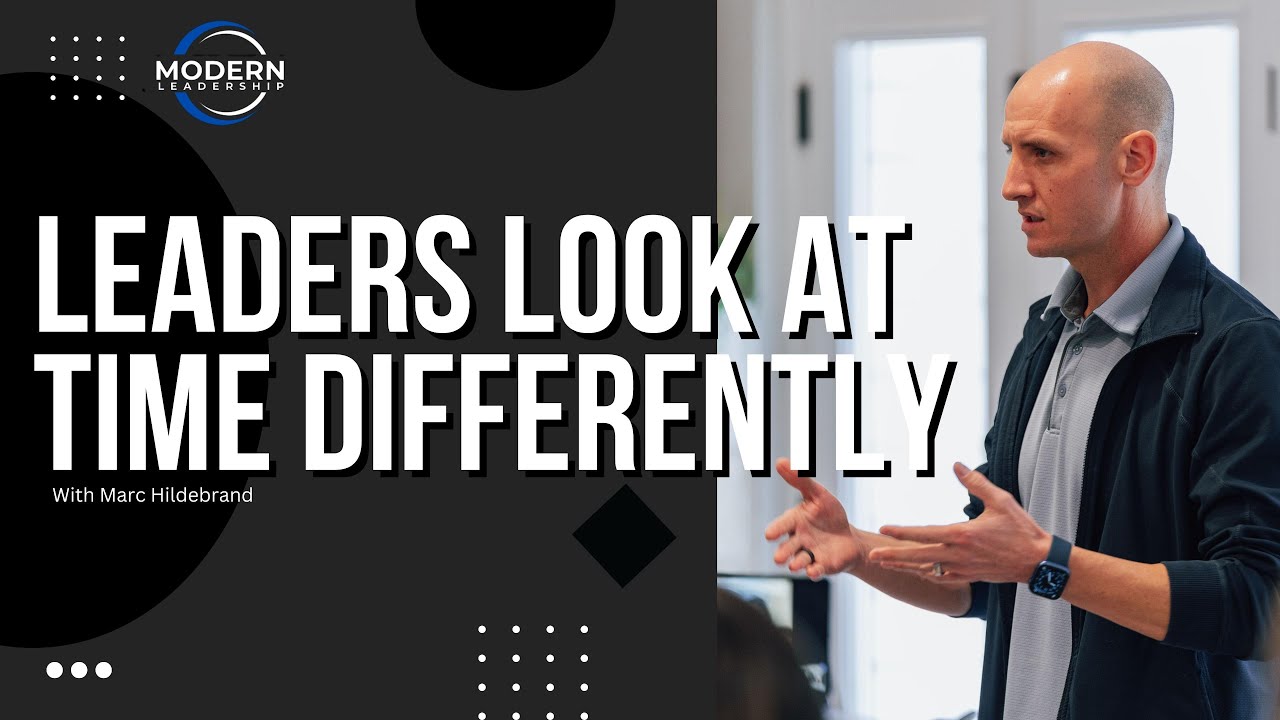 How Leaders Think Of Time Differently - Live Coaching Workshop