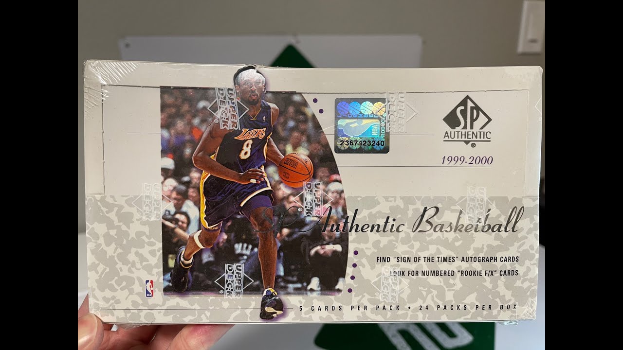 99/00 SP Authentic Basketball Personal Box Break with Hish - YouTube