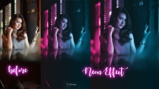 Photoshop Neon Effect Dual Tone | Mood Glow screenshot 5