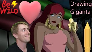 Miles Drawing Giganta! One of my dream dates! Would she accept me