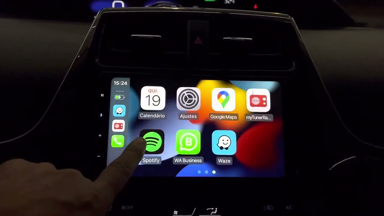 Prius 2017 - Instalação Central Pioneer DMH - ZS9380TV - ArtsomAuto