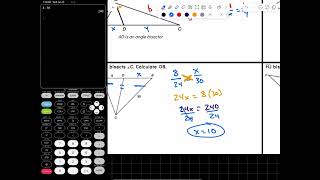 M3T1.3 - Proportionality Theorems - Angle Bisector Theorem