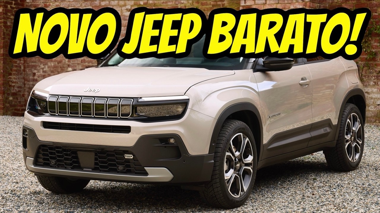 Novo Jeep Avenger - Mais Barato Que Renegade E Fabricado No Brasil!