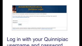 Off-Campus Access to Library Resources