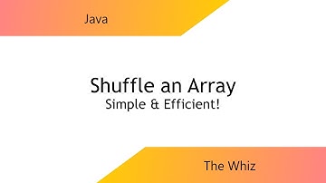 Shuffle An Array
