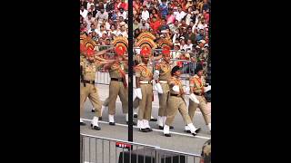 Attari Wagah Border Parade Amritsar trending bsf viral  ytshorts army shorts wagahborder