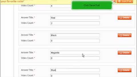 How to add and edit polls Magento Commerce