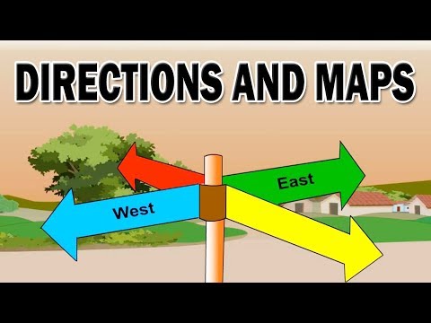 Class 3 | Directions and Maps | EVS | English Medium | Maharashtra State Board | Home Revise