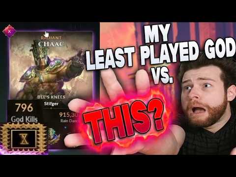 MY LEAST PLAYED SMITE 2 GOD VS. THE #1 CHAAC MAIN IN SMITE?! - SMITE 2 Duel Gameplay