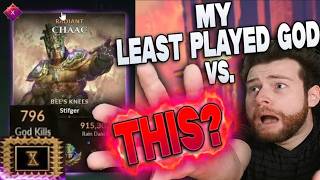 MY LEAST PLAYED SMITE 2 GOD VS. THE #1 CHAAC MAIN IN SMITE?! - SMITE 2 Duel Gameplay